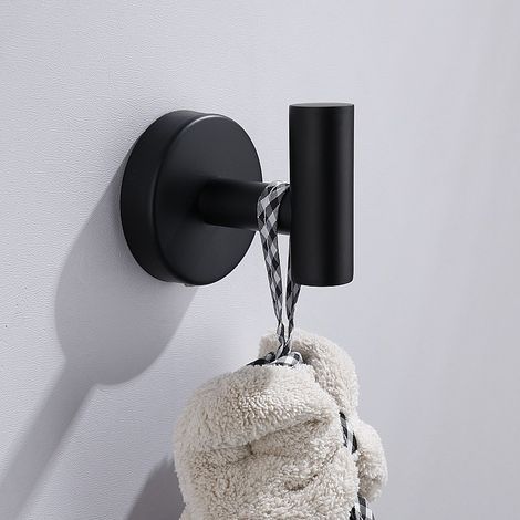 AIDUCHO Handtuchhaken, Badezimmerhaken, robuste Wandhaken aus Edelstahl SUS 304 für Badezimmer, Bademantelhaken, Wandhaken, Handtuchhaken (1/5)