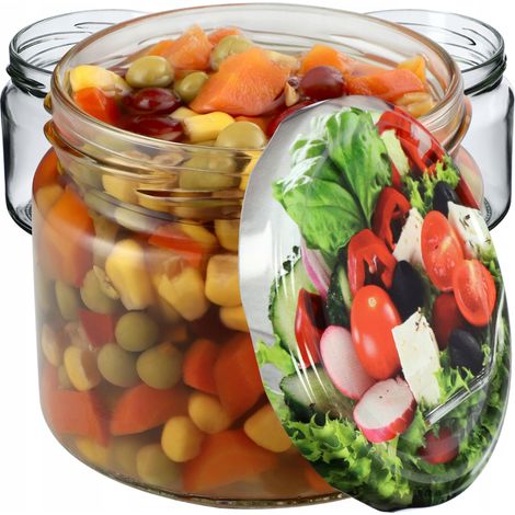 KADAX Słój Berti 330ml fi82 TO-330 pakiet 10szt + (1/5)