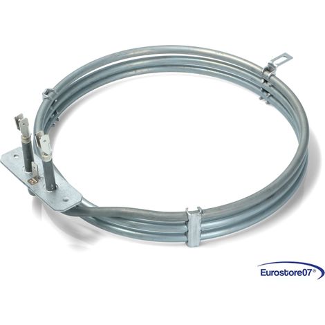 Resistenza forno 2300w delonghi ariete 062057004 3 spire. Flangia: 70x22mm (1/4)
