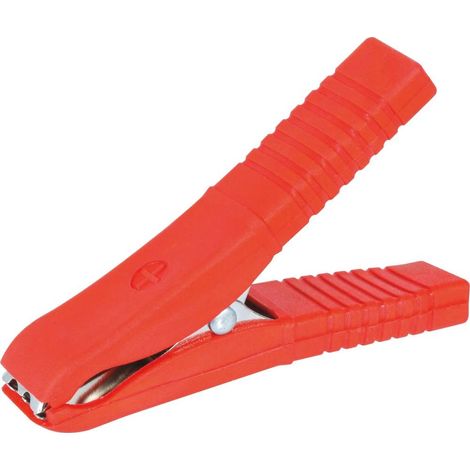 Krokodilklemme rot 80mm 30a SODELEC - 04195