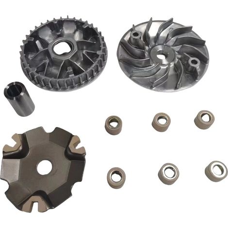 K44 drive pulley for motorcycle engine, compatible with K44 VISION110 WH110T-6A-7 (1/4)