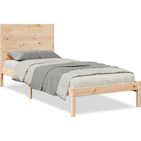Maison Exclusive - Giroletto Extra Lungo senza Materasso 100x210 cm Legno Massello