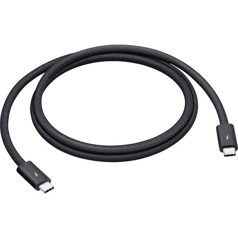 Câble Thunderbolt Apple MC9C4ZM/A 1 m USB-C passif noir 120 Gbit/s 240 W (1/3)