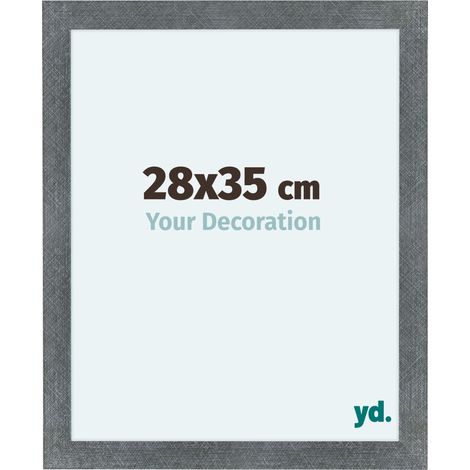 yd. - Cadre photo 28x35 - Fer Patine - MDF - Como (1/5)