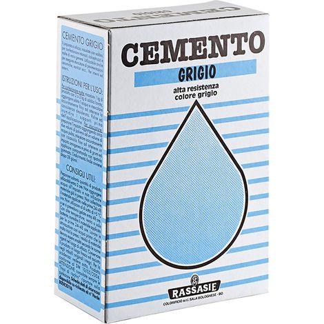 12PZ CEMENTO GRIGIO IN POLVERE Kg. 1