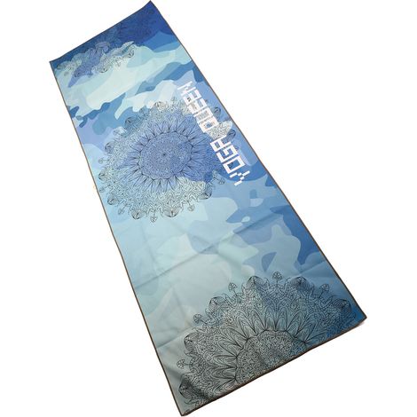 Tapis de Yoga imprimé Qucik Dry, serviette pliable antidérapante, couverture de Fitness (1/5)