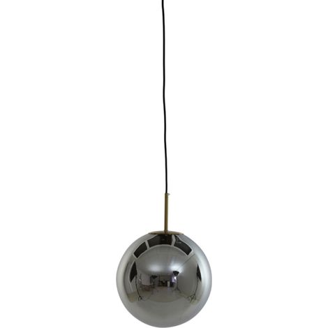 Light & Living - hängeleuchte - Medina - bronze - glas rauchglas (1/4)