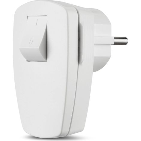 Spina angolata rimovibile con connettore unischuko 250V, 16 A, IP20, bianca / 12100 (1/5)