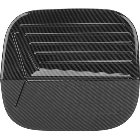 Bouchon de réservoir d'essence pour Honda Civic 11 (2022), habillage en ABS thermostable, finition fibre de carbone, cache décoratif résistant à la chaleur (1/5)