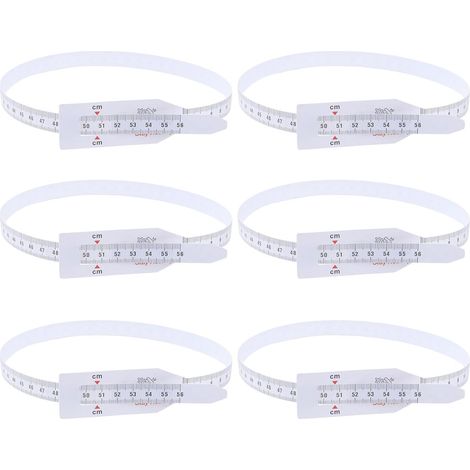 Toddmomy Mètres à Ruban Flexibles sans Odeur en Plastique Blanc Lot de 6 Outil Pratique pour Mesure Tour de Tête Bras Bébé pour Garçon et Filles (1/5)