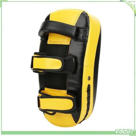 Cible de boxe - FAFEICY - Arc Training Shield - incurvée - cuir PU - rembourrage EVA (1/5)
