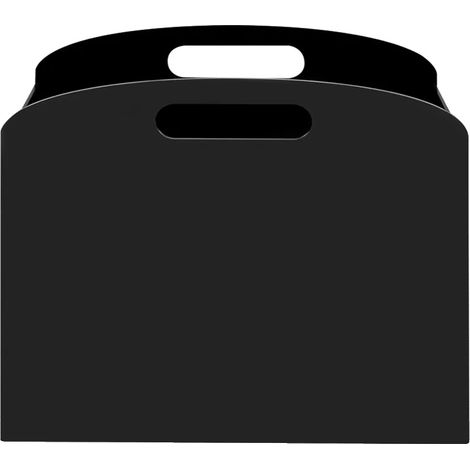 Porte-revues, Design portable, Matériau écologique, noir (1/2)