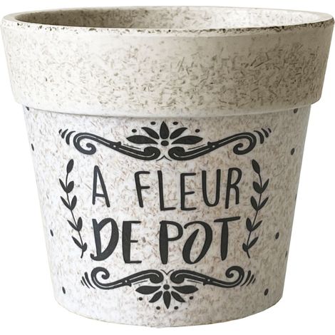 Cache pot A fleur de pot en bambou (1/2)