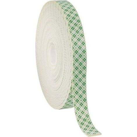 Adhésif double face en mousse 3M 4026 – 19 mm × 33 m – haute adhérence, résistant aux UV et aux températures extrêmes