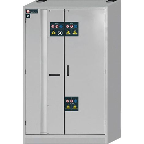 Armadio ignifugo 30 min - RAL 7035 - Dim. 1202x598x1968 mm - 30342-G-30344