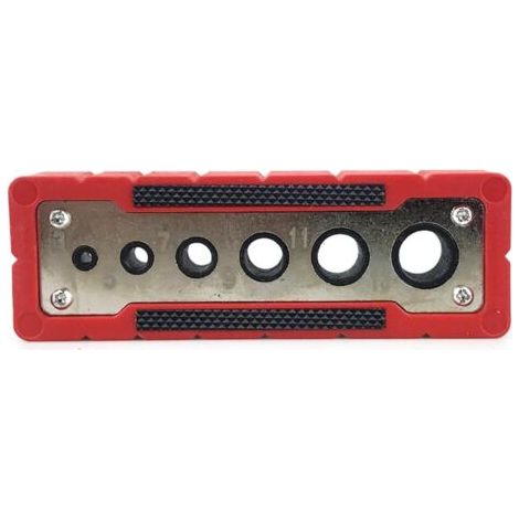 Guide de perçage/trouveur, accessoires pour blocs de perçage 2–12 mm ou 3–13 mm. Guide de perçage portable haute précision, idéal pour le travail du bois. (1/5)