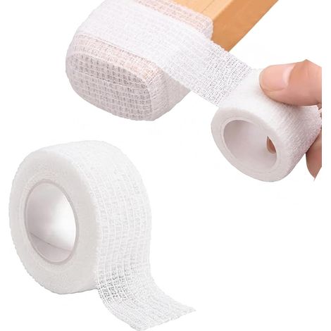 Weißes Filzklebeband (2,5 cm x 4 m) – Geräusch- und Rutschschutz für Möbelbeine Sicherheitsschutz für Säuglinge und Kleinkinder. (1/4)