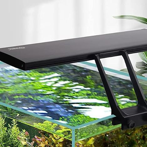 Éclairage Aquarium à Spectre 24/7 Lumière LED Réglable pour Aquarium, 14 W Spectrum Led Light avec 7 Couleurs, Plusieurs Modes, Timer Luminosité Réglable (1/5)