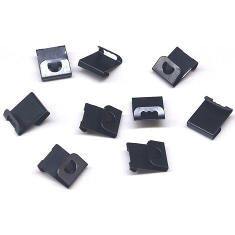 Pack of 100 picture frame hanging hooks, S-shaped hanging clips, for home, office, art albums, frames (1/5)