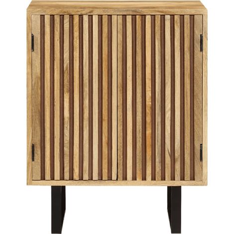 Sideboard/Anrichte/Buffet mit 2 Türen 55x35x70 cm Massivholz Mango LXWW720660 (1/5)