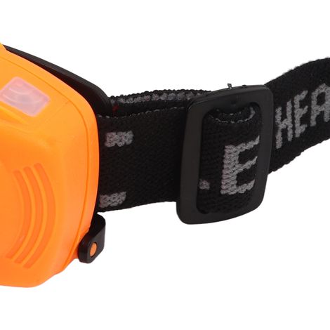 TPU ABS LED-Stirnlampe, ultrahelle Mini-Infrarot-Stirnlampe mit Bewegungssensor für Outdoor-Camping und Angeln. (1/4)