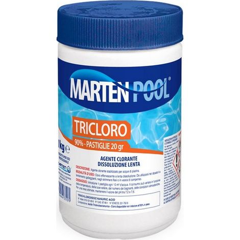 12PZ TRICLORO IN PASTIGLIE 20 GR.  kg. 1
