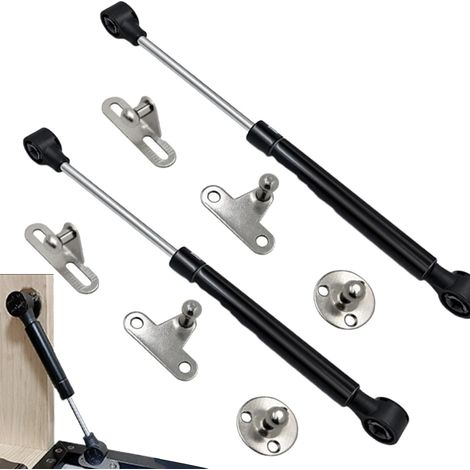 Schrank-Hebestütze mit hydraulischer Federstütze – Langlebiger Spielzeugkisten-Scharnier – Deckelstütze – 27 cm (1/5)