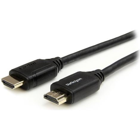 StarTech.com 3m 10 ft Premium High Speed HDMI Cable with Ethernet - 4K 60Hz - HDMI mit Ethernetkabel - HDMI (M) bis HDMI (M) - 3 m - Schwarz (HDMM3MP) (1/4)