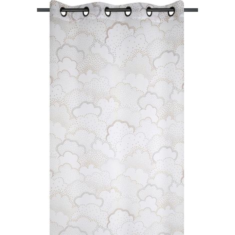 RIDEAU GABIN NATUREL 140X260 cm