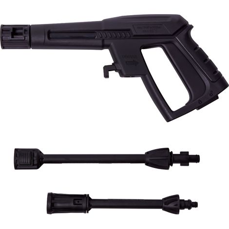 VONROC Pistola pulverizadora para hidrolimpiadoras - Incluye lanza de extensión y boquilla ajustable - Para hidrolimpiadoras V14