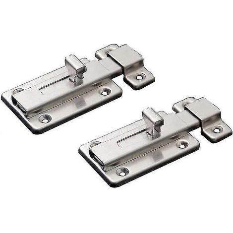 Stainless Steel Door Latch Sliding Lock Barrel Bolt (3-1/2\ (1/5)