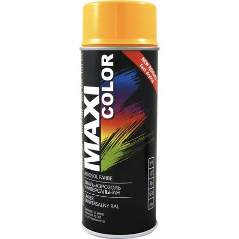 MAXI COLOR GIALLO 1028 LUCIDO 400ML SPRAY MOTIP (1/5)