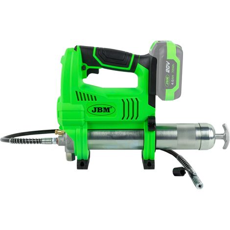 Pistola de grasa jbm cordless grease gun sin cable 20V 420g (1/5)
