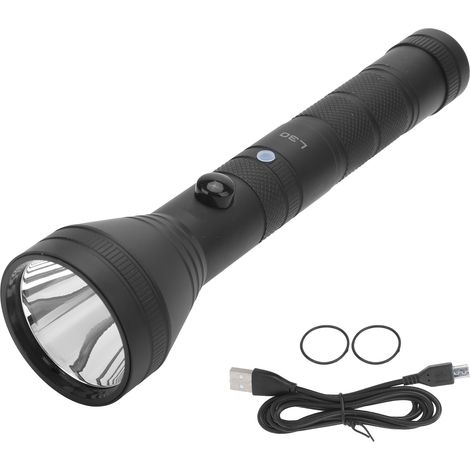 Lampe Torche Rechargeable IPX6 1200mAh pour Randonnée Camping Extérieur (1/5)