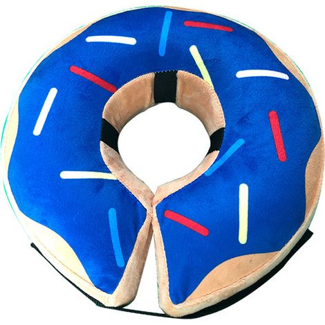 Collier Électronique Réglable Pour Chat - Collier Protecteur Gonflable Anti-Léchage - Pour Chirurgie Cutanée - 1 Pièce (1/5)
