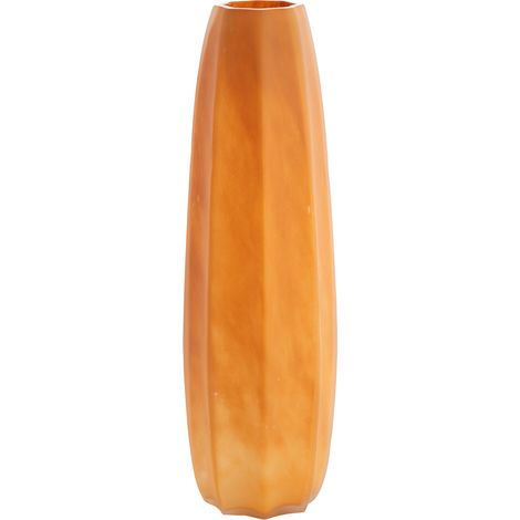 Light & Living Vase BRADLEY Glas Karamell – Ø17x60 cm