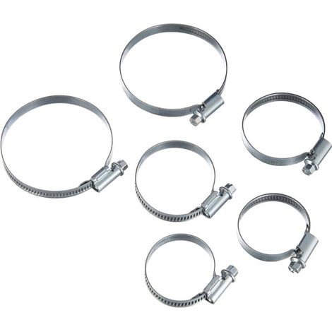 6 Kreisklemmen, Durchmesser 25-70 mm