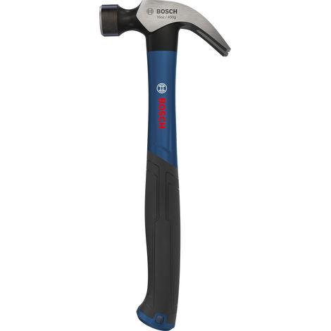 Bosch PRO Hand Tool - Hammer Claw Hammer 16 oz / 450 g Curved 1600A03AK7 (1/5)