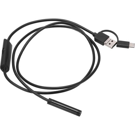Endoscope AN100-8 8 mm 3 en 1, étanche IP67, 6 LED, réglable, pour usage industriel, longueur 3,5 m / 11,5 pi (1/5)