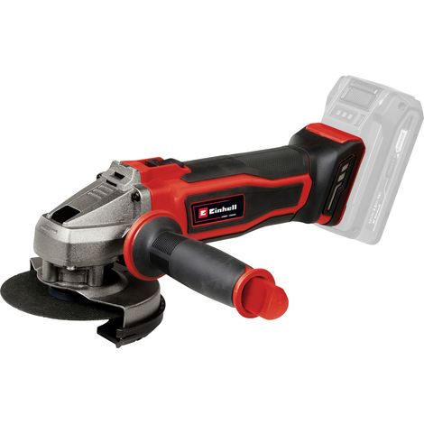 Einhell Akku-Winkelschleifer TE-AG 18/125-2 Li - Solo Power X-Change (18 V, 125 mm Scheiben-Ø, 33 mm Schnitttiefe, Softstart, Trennschutz, ohne Trennscheibe, ohne Akku)