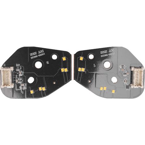 Module DRL ambré pour phares avant à projecteur LED avec cadre à couleur variable, remplacement pour Ford Ranger Lariat Raptor T9 2023-2025 (1/5)