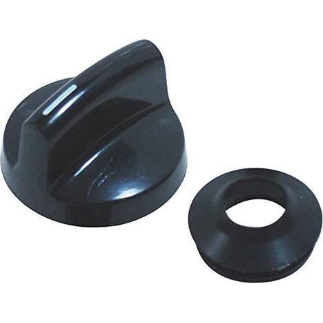 Pulsante di comando nero compatibile - Piano cottura - KOMPATIBEL - 3340253059434415642