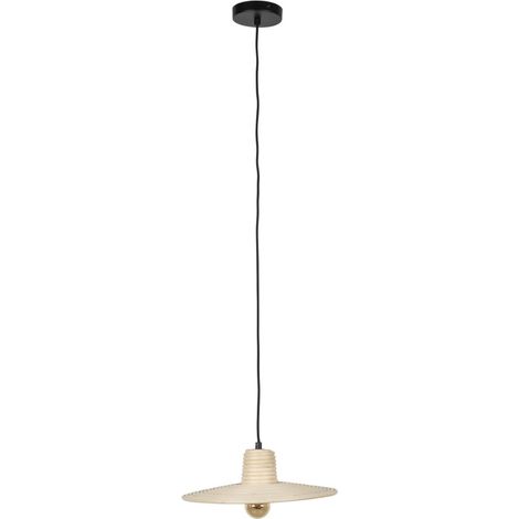 Suspension en rotin ø35cm - Naturel - BALANCE (1/5)