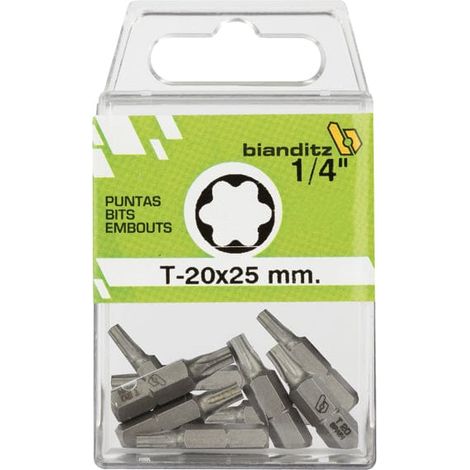WIHA punta atornillar mango 1/4'' torx 25mm punta atornill tx40 (1/3)