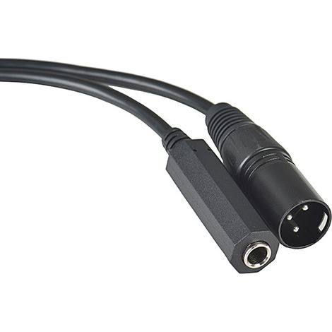 6,35-mm-Klinke auf XLR-Stecker, 3-adriges Mikrofonkabel für Zweikanal-Leistungsverstärker/Mischpult 6,35-mm-Klinke auf XLR-Stecker, 3-adriges Mikrofonkabel (1/5)
