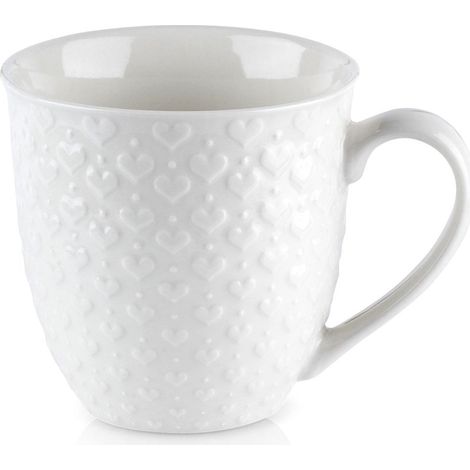 Keramiktasse mit herzen - perfekt fur alle anlasse
