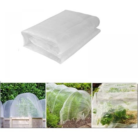 Filet de protection pour plantes et légumes 60 mesh - filet de protection pour fleurs anti-insectes - (2,53 mètres) (1/5)