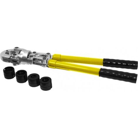 664754 Pince presse manuelle pour raccorder les tuyaux multicouches avec 4 pcs