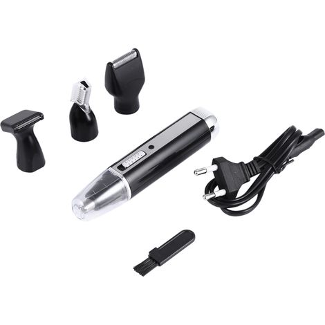 220V 4-en-1 Coupe-ongles électrique rasoir pour poils oreille nez homme soin visage prise UE (1/5)