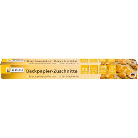 24x Backpapier Zuschnitte 20er Ofen Folie Antihaft Airfryer Heißluftfritteuse